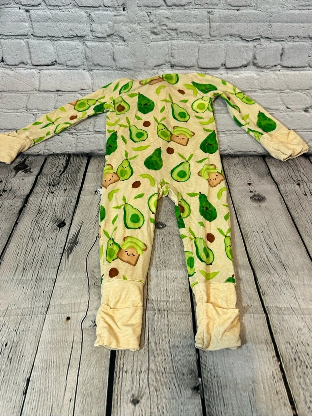 Little Sleepies Avocado Toast Bamboo Zippie